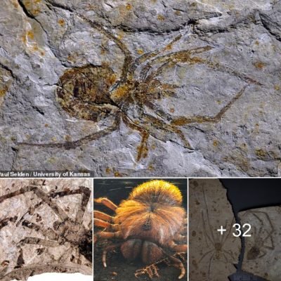 The largest known giant spider from the Jurassic period was found in Mongolarachne Jurassica.