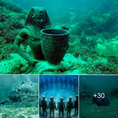 Admire the ruins of Thonis-Heracleion, the Legendary City of the Egyptians