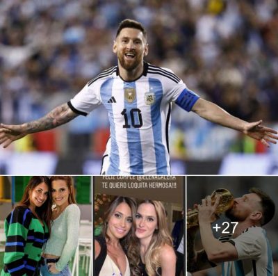 Sergio Busquets posts heartfelt birthday tribute to wife Elana Galera while Antonela Roccuzzo, Lionel Messi’s partner, says: ‘I hope life keeps gifting us these moments’