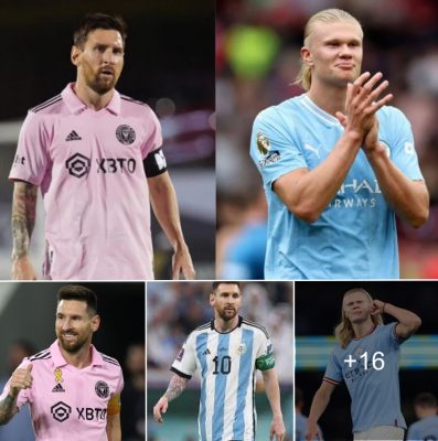 Erling Haaland believes he can go toe-to-toe with Lionel Messi for the Ballon d’Or this year as the Man City star says he can get even BETTER after record-breaking season