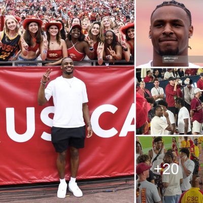 KING’s James son Bronny James Makes An Appearance At Special USC Event