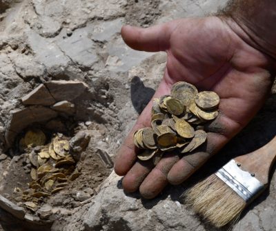Medieval hoard of gold coins discovered in Israel