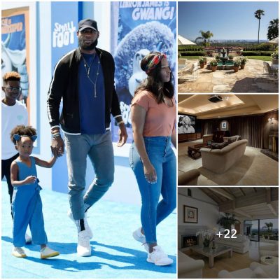 Exploring NBA Star LeBron James’; Luxurious $39M Mansion: Featuring 7 Fireplaces, Tennis Court, Swimming Pool, Gym, and More