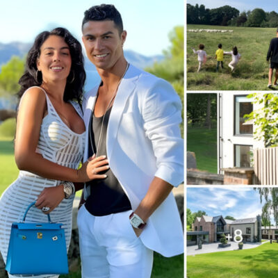 Possible rewritten title: Did Cristiano Ronaldo Leave His £6m Mansion Due to Fans Peeking into His Bedroom? Locals Share Insights
