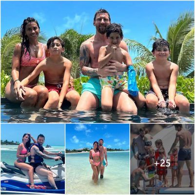 Lionel Messi Enjoys Poolside Time with His Three Children in Miami — Check Out the Family Snapshot!