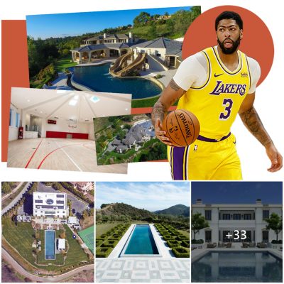 Anthony Davis, Lakers’ Sensation, Acquires Stunning $31 Million Bel Air Mansion with Six Bedrooms, Ten Bathrooms, and Luxurious Amenities