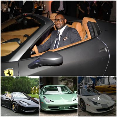 ‘LeBron James’ $1M Ferrari F430 Spider: A Billionaire’s Elegant Fusion of Speed and Luxury’