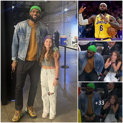 “Priceless Reaction: Young Girl Fan Sitting Next to LeBron James in ‘Happiest Moment’ Goes Viral”