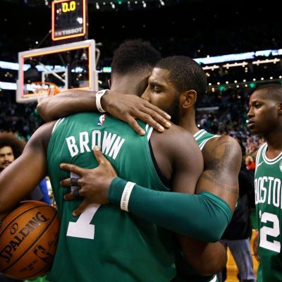 Jaylen Brown played an incredible game against the Warriors the day after his best friend passed
