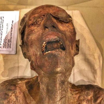 A disgraced royal who was HANGED after plotting to kill his pharaoh father 3,000 years ago