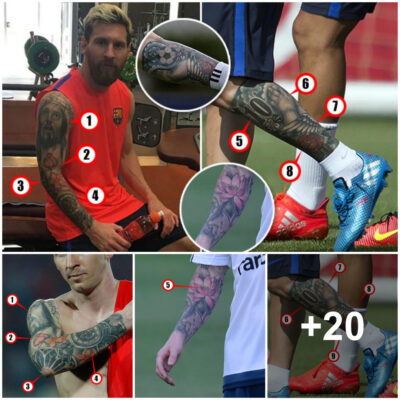 Deciphering the Hidden Meaning Behind Messi’s Tattoos: Understanding the True Significance, Including the Recently Revealed Ones ‎