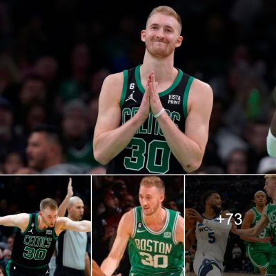 Sam Hauser reveals Celtics bench standout during training camp