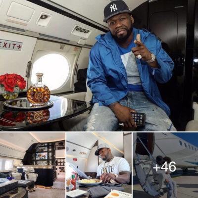 To let his son fly in the air, 50 Cent spent money to buy a nucℓear-powered jet worth miℓℓions of dollars.