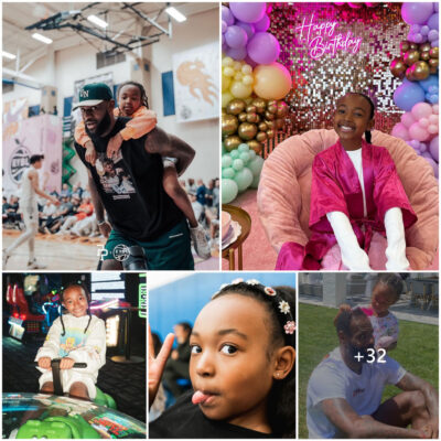 LeBron and Savannah Pull Out All the Stops for Zhuri’s 9th Birthday Party ‎