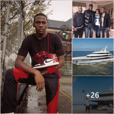 Michael Jordan And His Family Celebrated His 60th Birthday On A Luxurious Super Yacht Known As A ‘loating Mansion,’ Surprising Fans With The Presence Of A Basketball Court On Board.