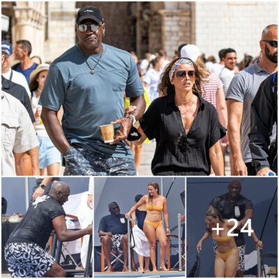 Camera Recorded The First Images Of Michael Jordan And His Wife Yvette Prieto In The South Of France After The Hornets Deal Worth More Than 3 Billion Usd