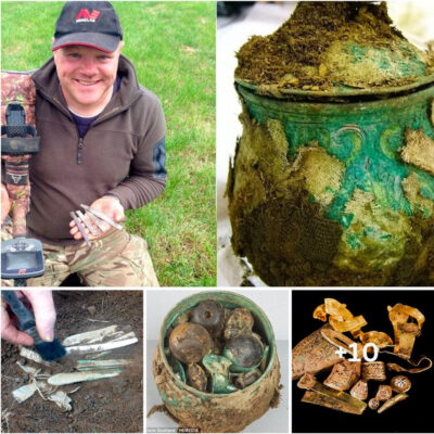 Lucky man dug up a mysterious vase: Revealing the precious artifact hidden inside a Viking vase buried for 1,000 years