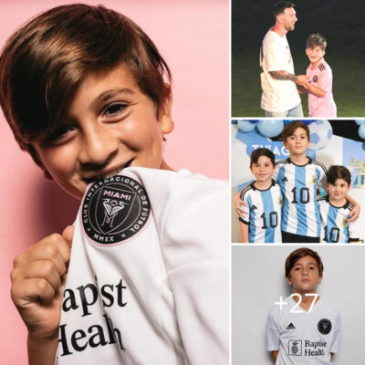 Happy birthday, Thiago, son of Lionel Messi, has turned 11 🎉