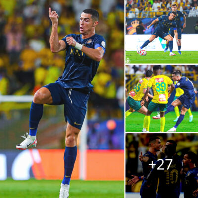 PHOTO GALLERY: Ronaldo officially reached 400 goals after 8 years since the age of 30 with a 20-meter masterpiece