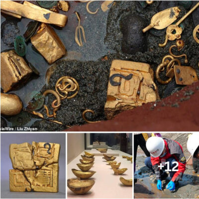 More than 10,000 extremely rare relics and gold seals weighing more than 17 pounds dating back 370 years were unearthed in China