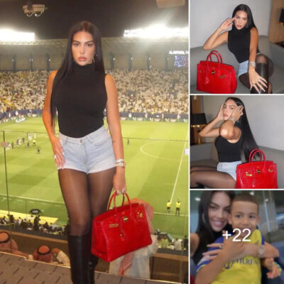 Every Time Georgina Rodriguez Appears in Ronaldo’s Support, Her Fashion Sense and Graceful Behavior Win Hearts of Fans