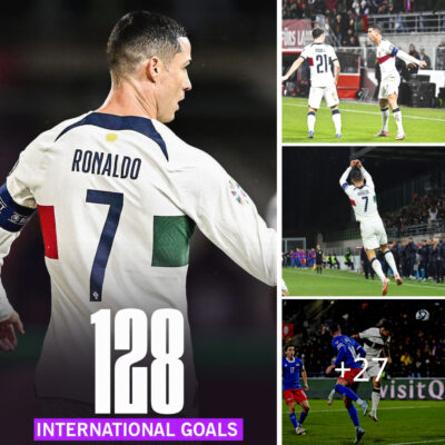 Ronaldo set an important milestone: Scoring the 128th goal of his career for Portugal