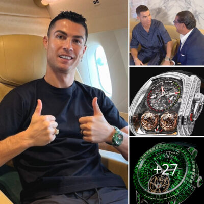 Admire Ronaldo’s $2 million watch that was just given to him by owner Al Nassr to make up for him being removed from the squad. ‎