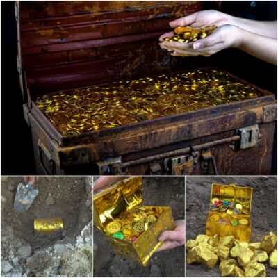 What’s inside the mysterious 17th century gold chest?