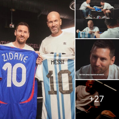 Leo Messi told Zidane: I admire you very much, we haven’t had a chance to play together yet but we have faced each other a little