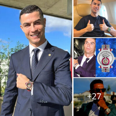 Ronaldo’s million-dollar hobby makes many people desire from Jacob & Co’s product, a luxurious 18K priced at 630 thousand pounds embellished with 26 white diamonds. ‎