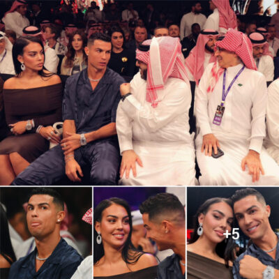 “Georgina Rodriguez and Ronaldo’s Fashionable Attire Steal the Show at a Joint Event, Leaving Fans Enchanted”