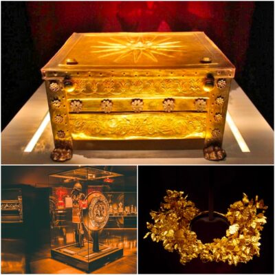 Ancient Egypt: “Discovery of the golden tomb of King Philip II. One of the greatest archaeological discoveries of the 20th century”