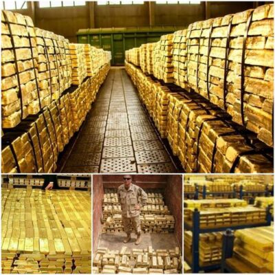 Revealing the world’s biggest golden secret! From accumulating 1,448 tons of ancient gold over 3000 years