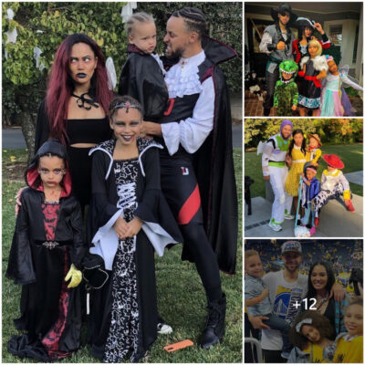 “2023 Halloween Costume Ideas: The Stephen Curry Family and Their Enchanting Kids Ready to Impress”