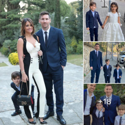 Messi’s family dressed formally to attend an important ceremony of a close friend from Rosario