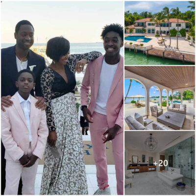 Dwyane Wade’s Luxurious $22M Miami Beach Mansion Following His $100M Contract Extension