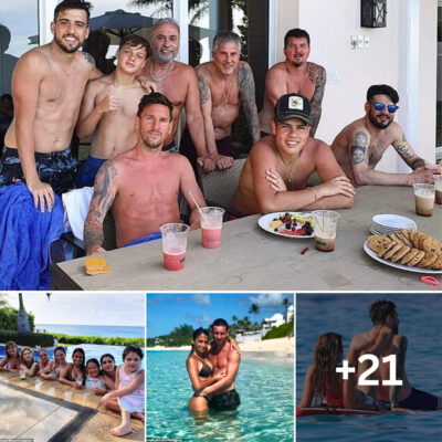 Lionel Mes-sea! Inter Miami Superstar Enjoys a Refreshing Swim with Wife Antonella and Cherishes Quality Time with Loved Ones on His Well-Deserved Break.