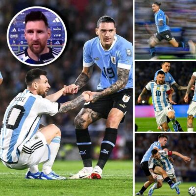 Messi spoke with Darwin following Uruguay’s crushing defeat