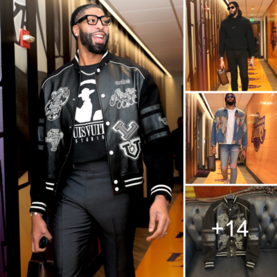 Ahead of the Lakers-Knicks matchup, Anthony Davis raises heads with a $6k Louis Vuitton jacket