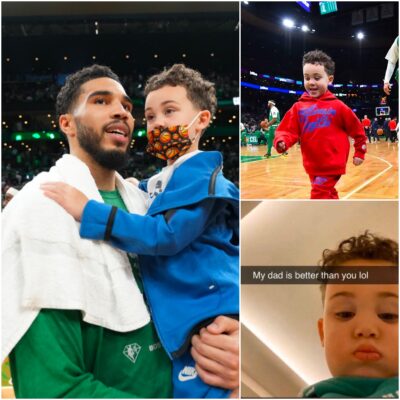 The NBA is abuzz over Jayson Tatum’s son’s impressive rap dedicated to his father