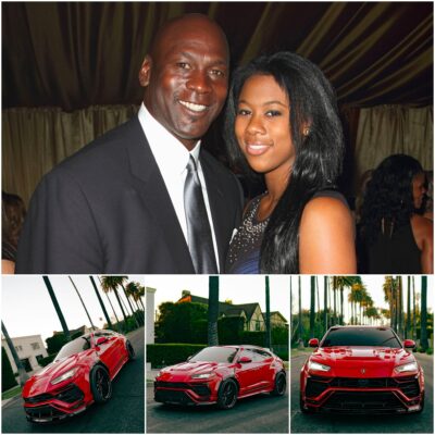 Michael Jordan Quietly Made His Daughter Jasmine M. Jordan’s 30th Birthday Memorable With The Surprise Gift Of A Lamborghini Urus Supercar.