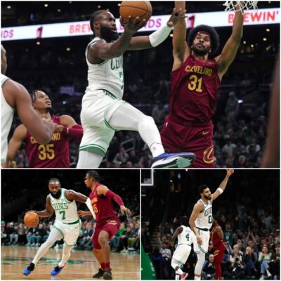 Tatum, Brown lead Celtics past Cavaliers 120-113 to remain unbeaten in Boston