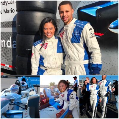 Memorable Moments: Mario Andretti Takes Aysha and Steph Curry’s Family on an exhilarating 100 MPH Journey