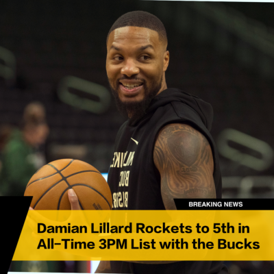 BREAKING: Damian Lillard Made NBA History In Pacers-Bucks Game