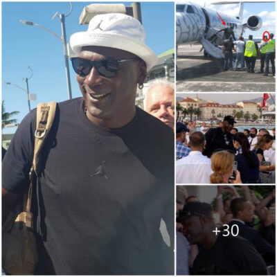 Exclusive Update: Michael Jordan’s Arrival Sparks Intrigue as Private Charter Touches Down in Simpson Bay