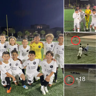 Messi Son Sparks Excitement with Hat-Trick in a Single Match, Showcasing Moves and Skills Mirroring His Father
