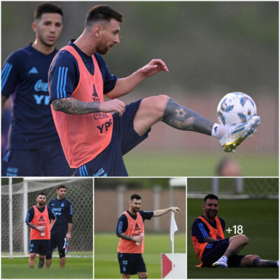Messi returned from the US to practice with the Argentina team to prepare for the 2024 World Cup, making fans crazy.