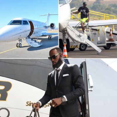 Inside LeBron James’ Spectacular $400 Million Private Jet: A Glimpse into Luxury Travel.