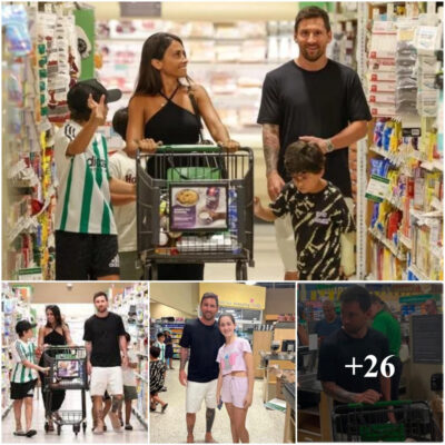 Beyond the Pitch: Lionel Messi’s Family Enjoys Fun Moments During Regular Grocery Shopping Close to Home