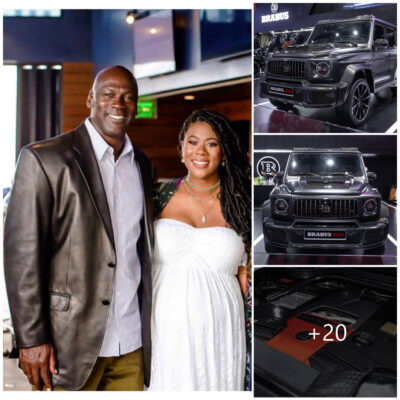 Michael Jordan’s Memorable Surprise: Gifting Daughter Jasmine M. Jordan a Mercedes Brabus 800 Supercar for Her 30th Birthday